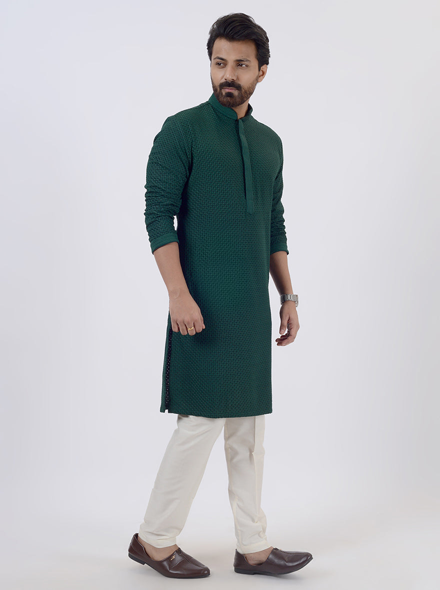 Green Kurta Pajama | Azania
