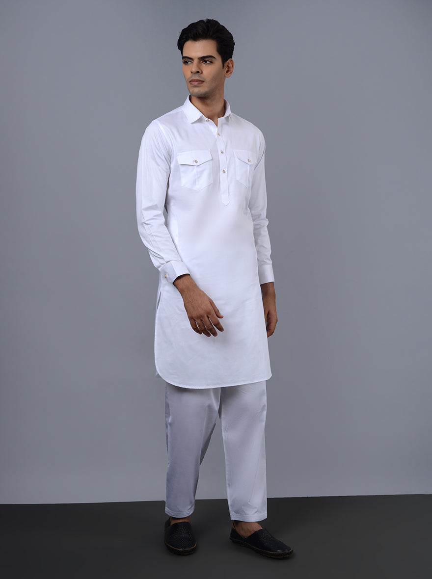 White Kurta | Azania