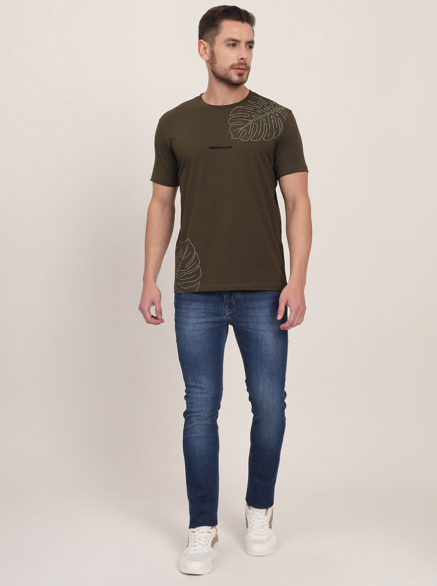 Ink Blue Washed Slim Fit Jeans | JadeBlue