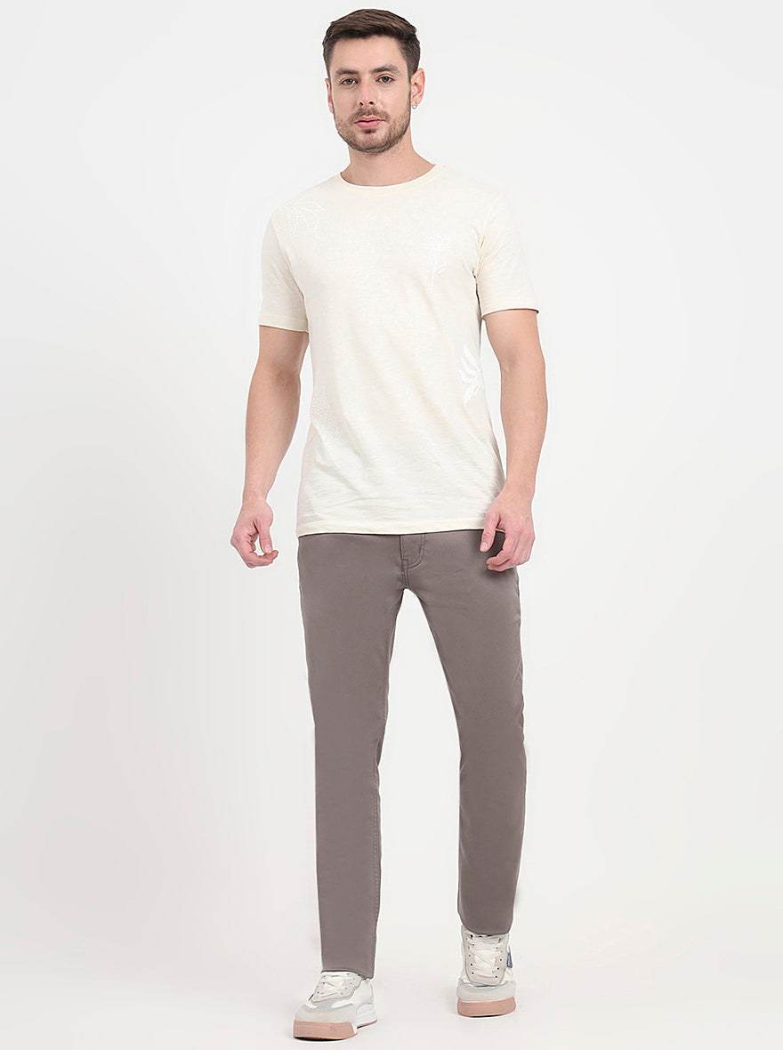 Grey Washed Slim Fit Jeans | JadeBlue