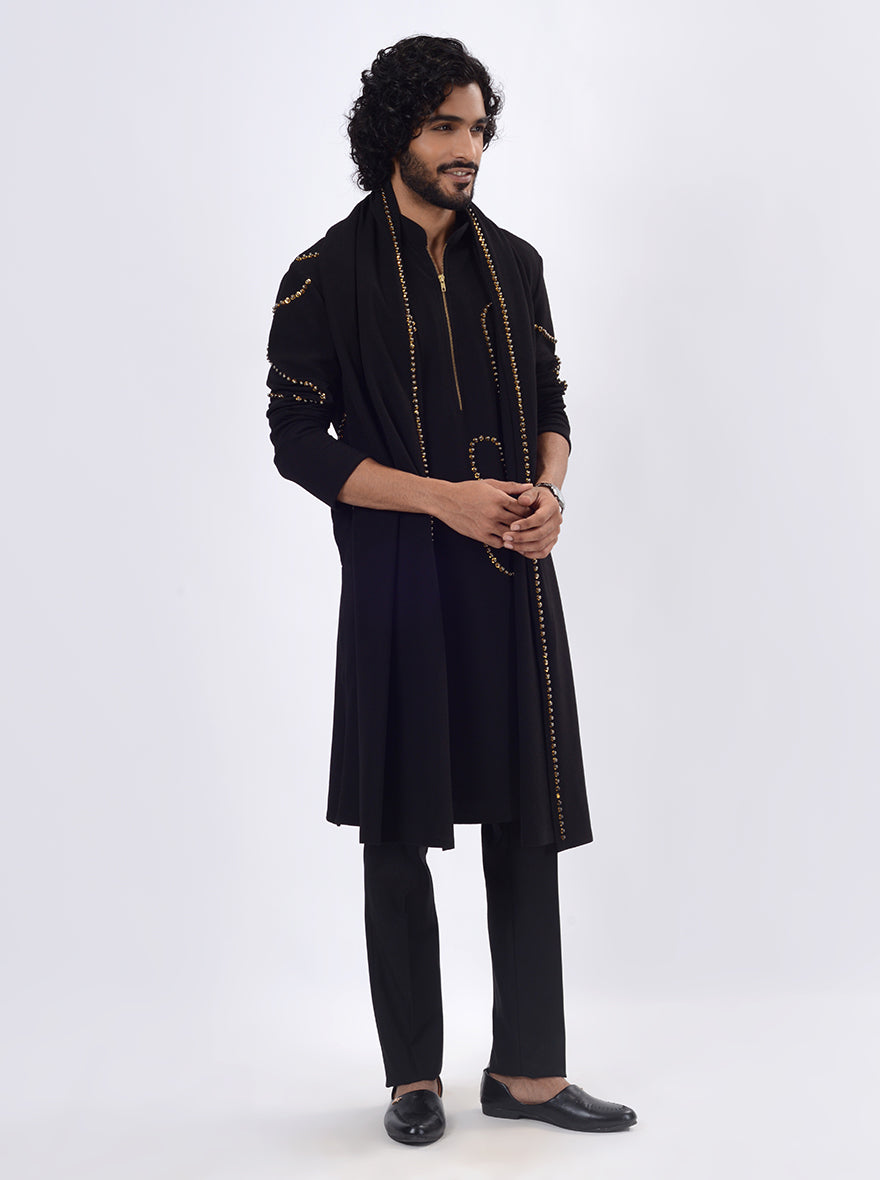 Black Kurta Pajama | TULA