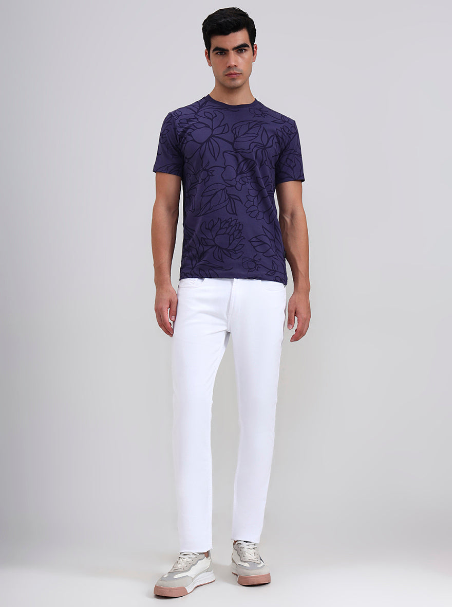 White Washed Slim Fit Jeans | JadeBlue