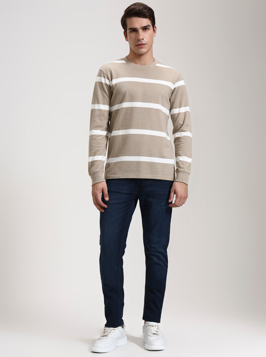 Dark Blue Washed Slim Fit Jeans | JadeBlue