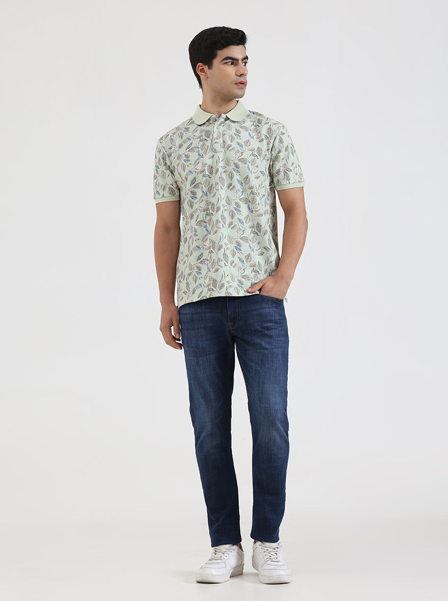Ink Blue Washed Slim Fit Jeans | JadeBlue
