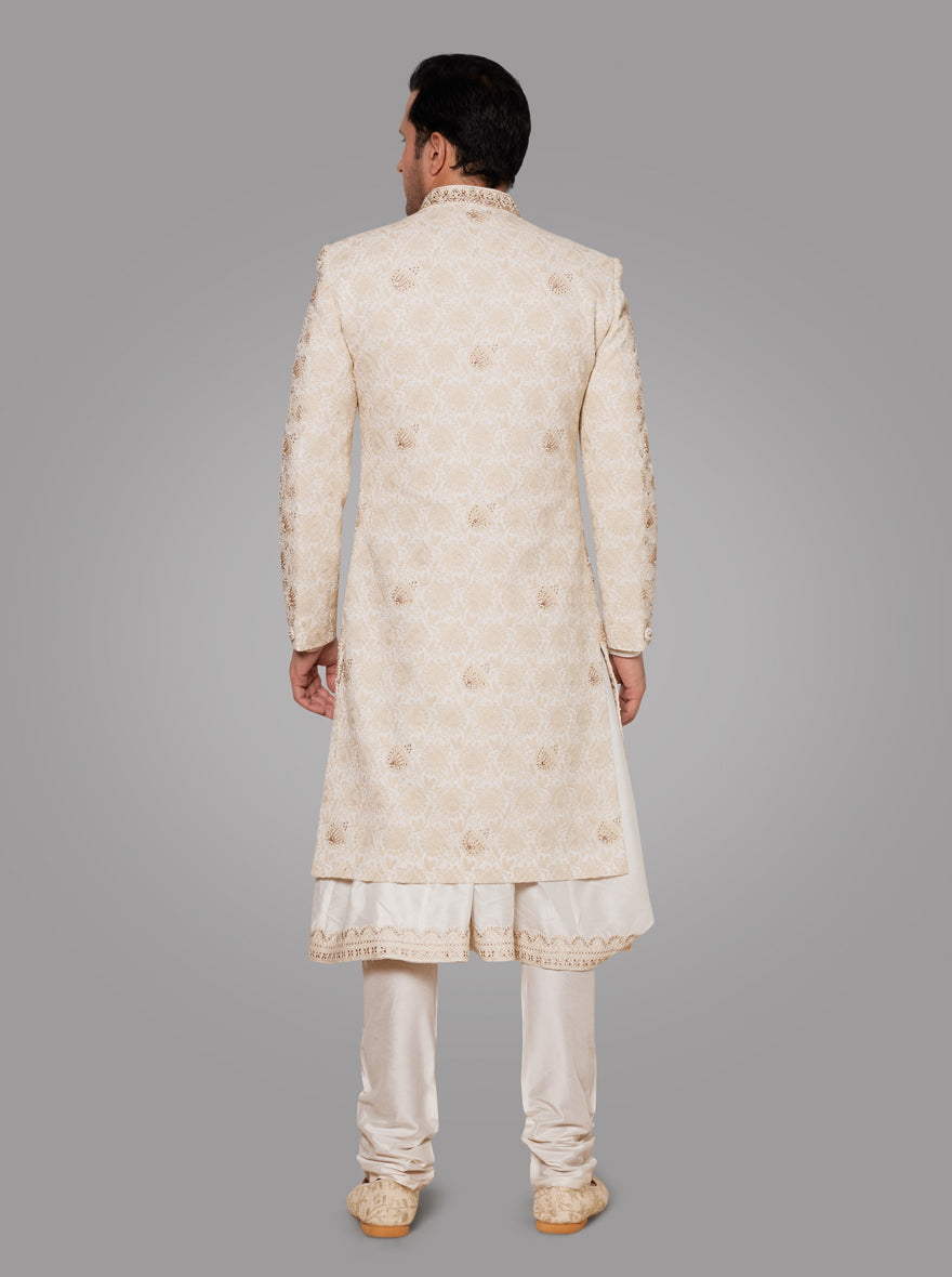 Off White Sherwani | TULA