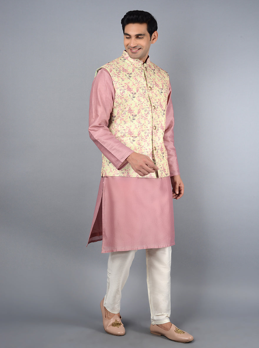 Sea Green Bandhgala Jacket | TULA
