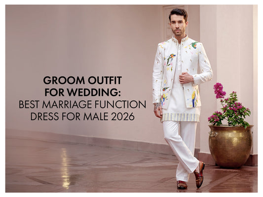 Groom Outfit For Wedding Best Marriage Function Dress For Male 2026