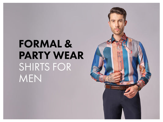 Formal & Party Wear Shirts For Men