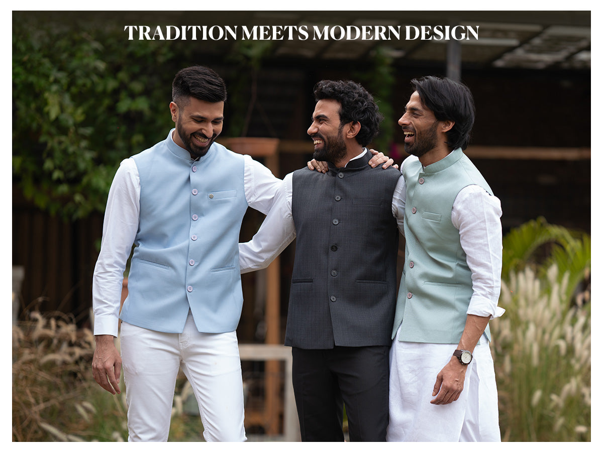 Modi Kurta: Tradition Meets Modern Design – JadeBlue