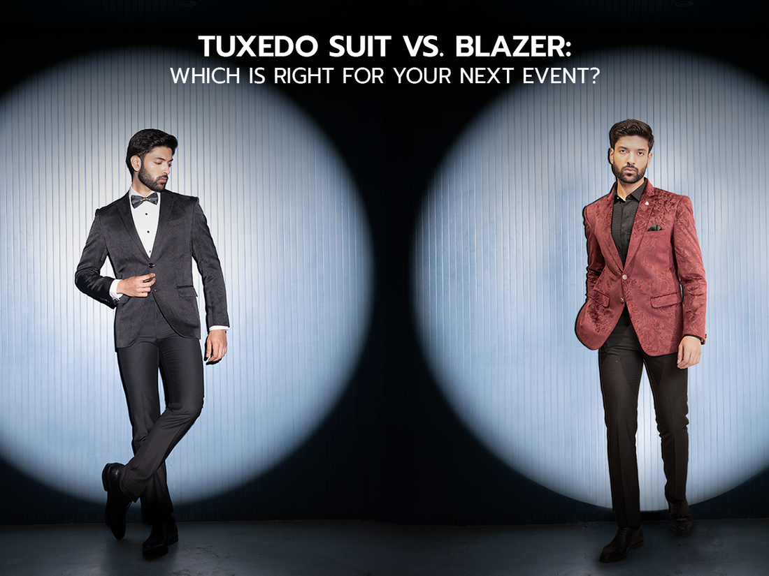 Tuxedo Suit vs. Blazer