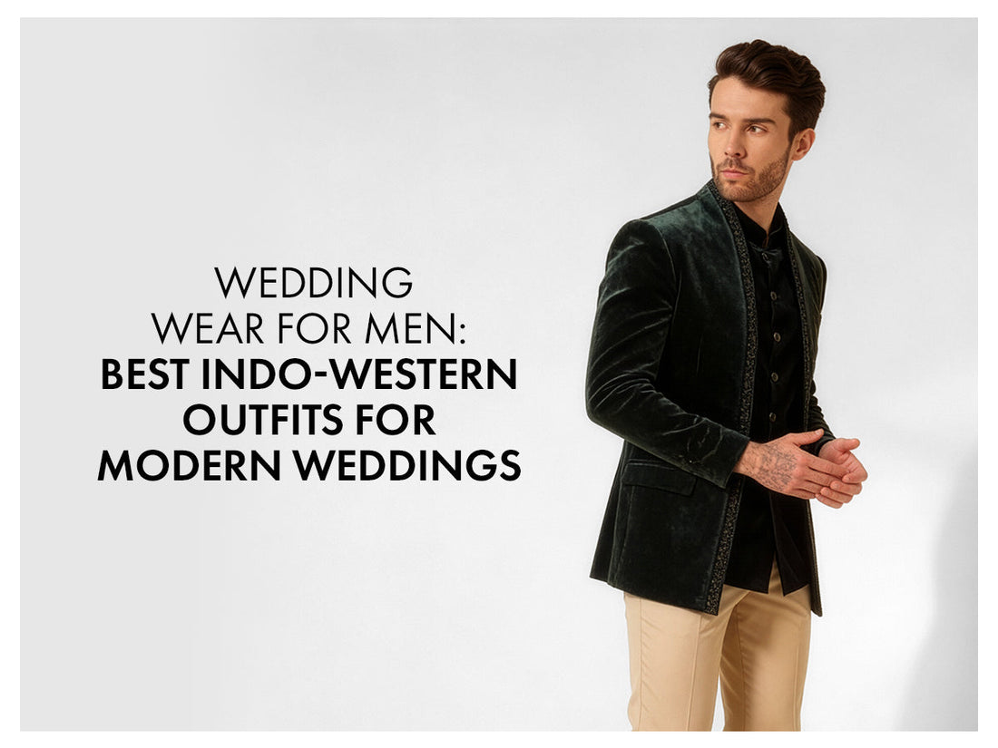 Wedding Wear for Men: Best Indo-Western Outfits for Modern Weddings