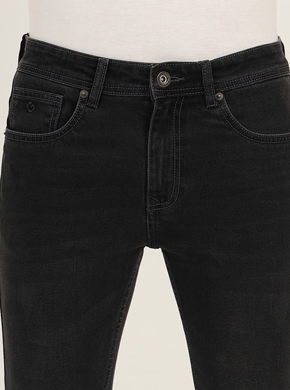 Charcoal Grey Washed Urban Fit Jeans | Greenfibre