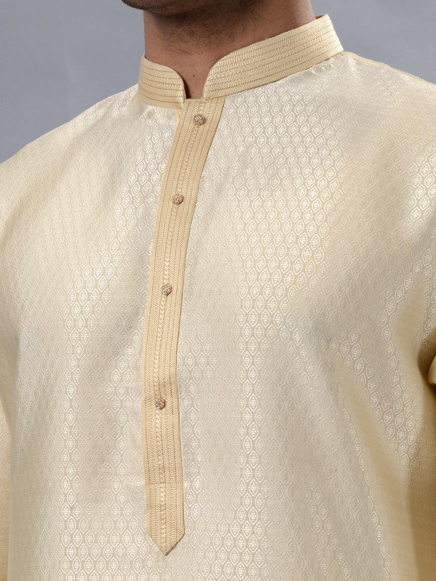 Golden Kurta Pajama | Azania