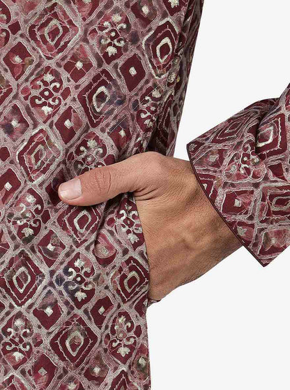 Wine Kurta | The Kurta Company