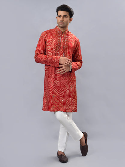 Maroon Kurta Pajama | TULA