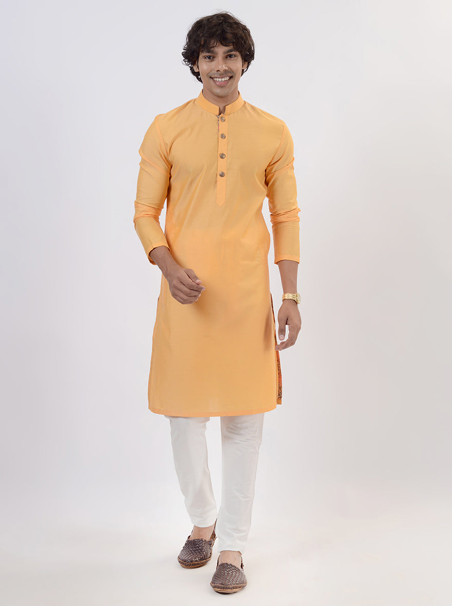 Yellow Kurta Pajama | Azania