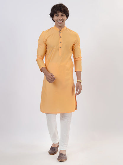 Yellow Kurta Pajama | Azania