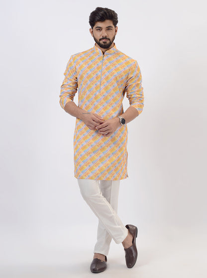 Yellow Kurta Pajama | Azania