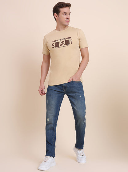 Mid Blue Washed Slim Fit Jeans | JadeBlue