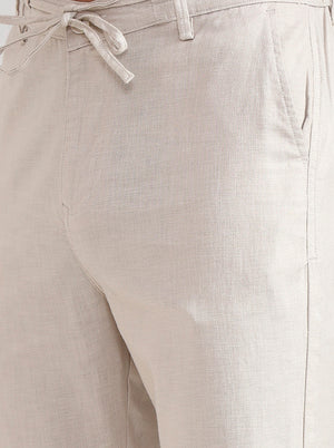 Natural Solid Regular Fit Track Pant | JadeBlue