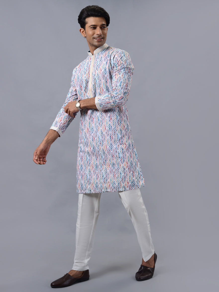 Multicolor Kurta Pajama | TULA