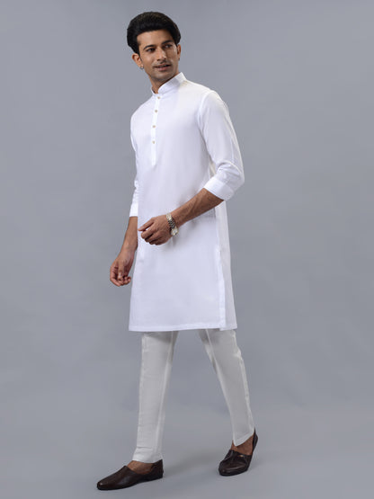 White Kurta Pajama | Azania