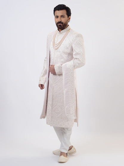 Light Pink Sherwani | TULA