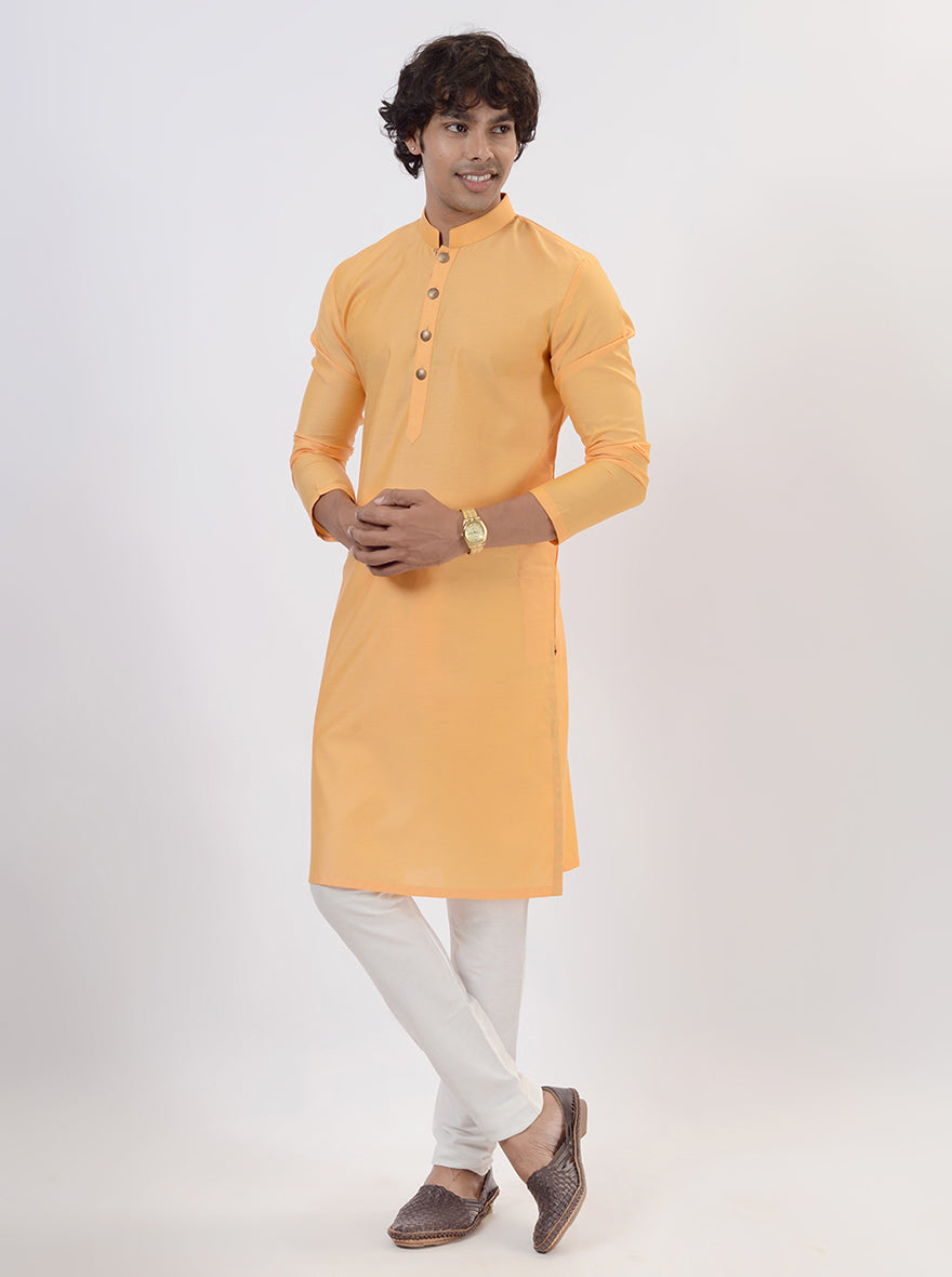 Yellow Kurta Pajama | Azania
