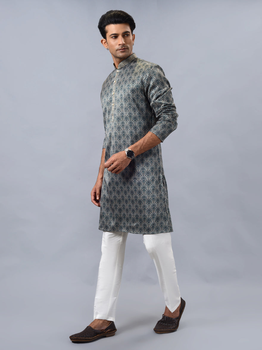 Green Kurta Pajama | Azania