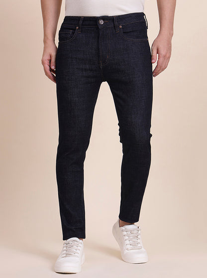 Raw Blue Washed Rider Fit Jeans | JadeBlue