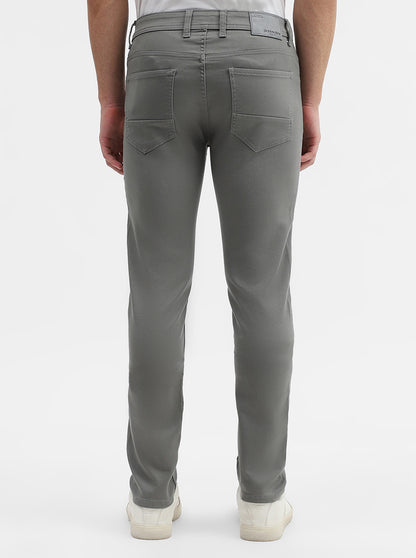 Stale Grey Solid Narrow Fit Jeans | Greenfibre