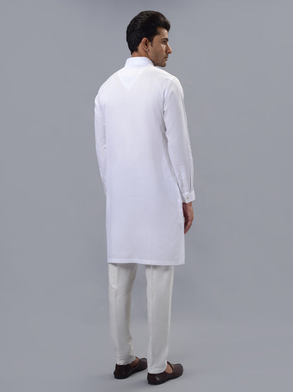 White Kurta Pajama | Azania