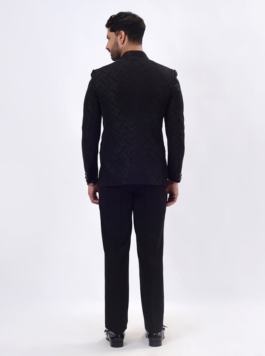 Black Jodhpuri Suit | JadeBlue