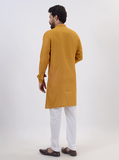 Mustard Kurta Pajama | Azania