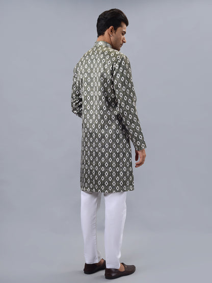 Green Kurta Pajama | Azania