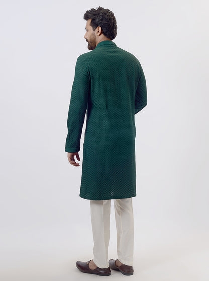 Green Kurta Pajama | Azania