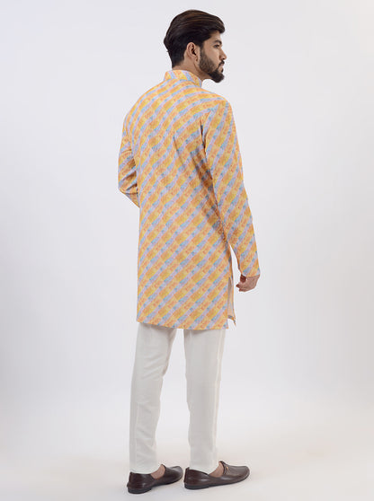 Yellow Kurta Pajama | Azania