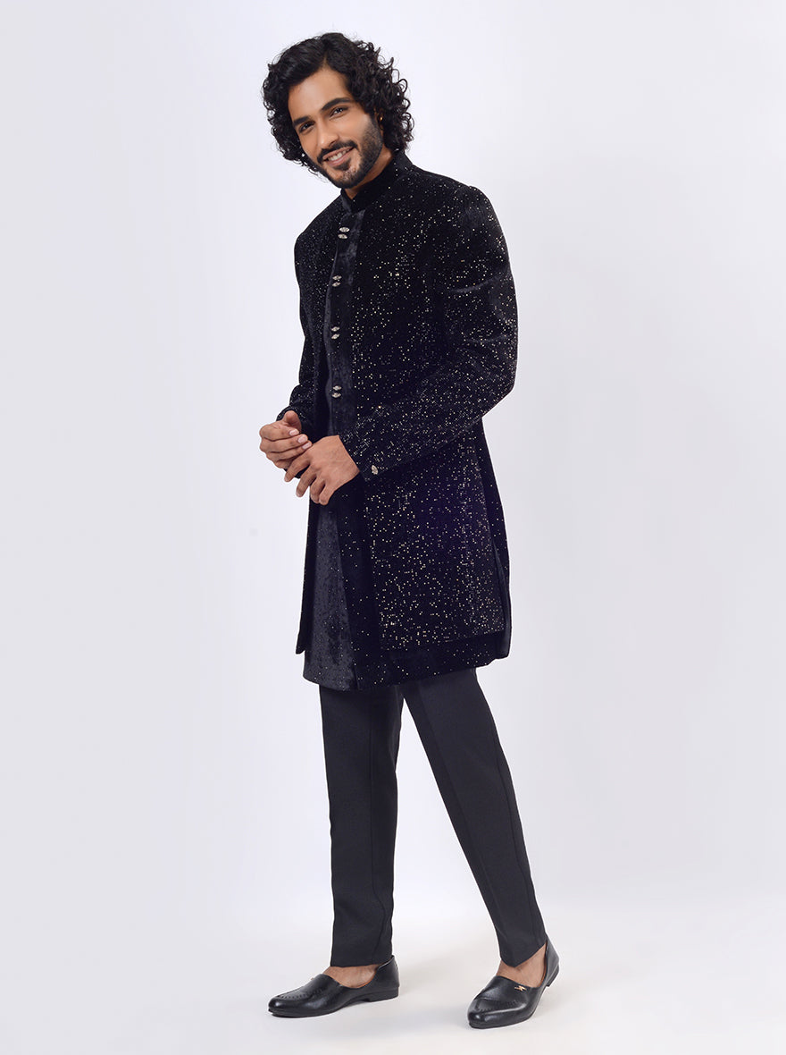 Black Indowestern | Azania