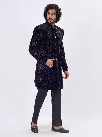 Black Indowestern | Azania