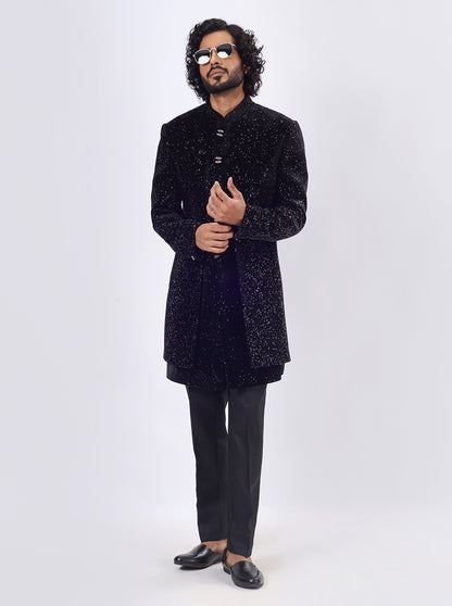 Black Indowestern | Azania