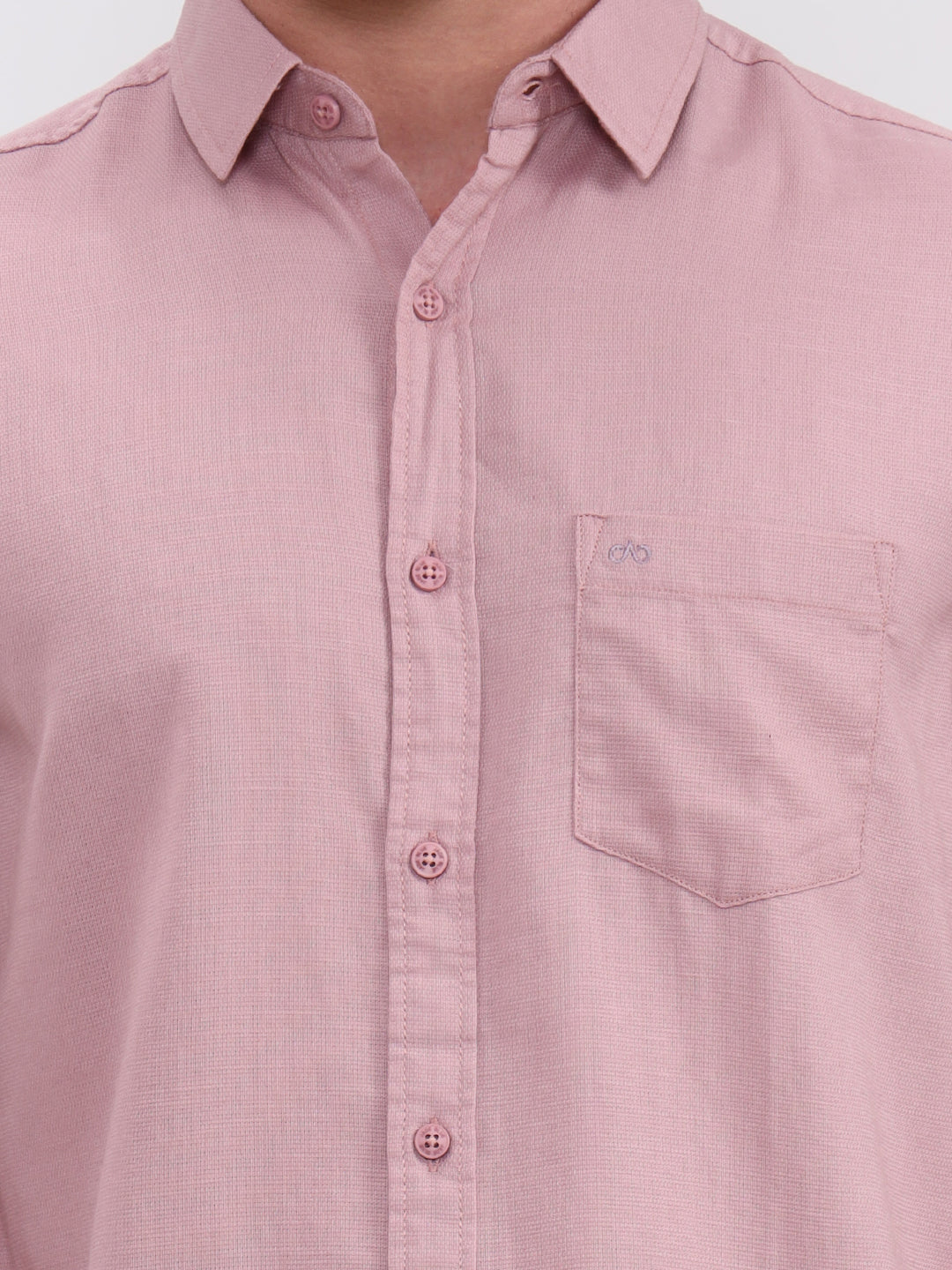 Onion Solid Slim Fit Casual Shirt | JadeBlue