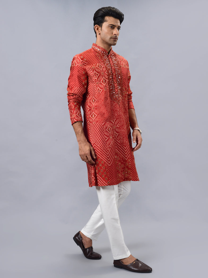 Maroon Kurta Pajama | TULA