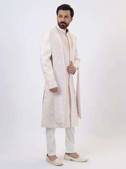 Light Pink Sherwani | TULA