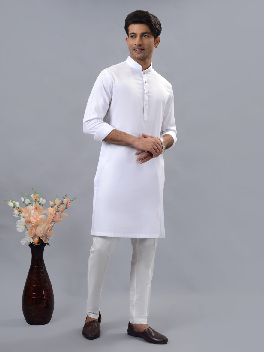 White Kurta Pajama | Azania