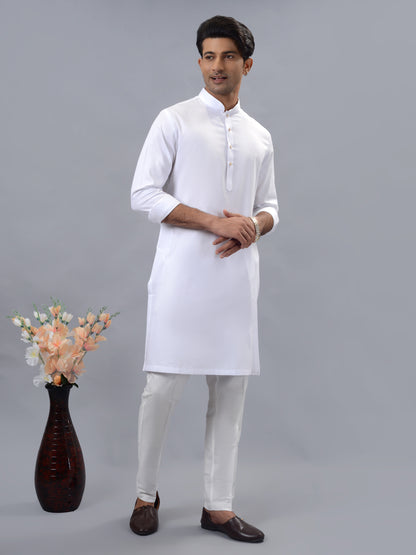White Kurta Pajama | Azania