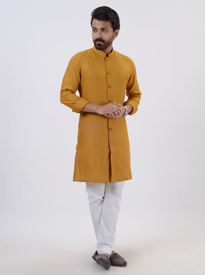 Mustard Kurta Pajama | Azania