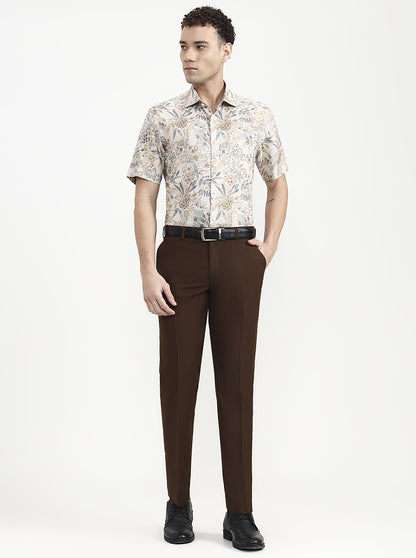 MultiColor Printed Slim Fit Formal Shirt | JadeBlue Super Luxe