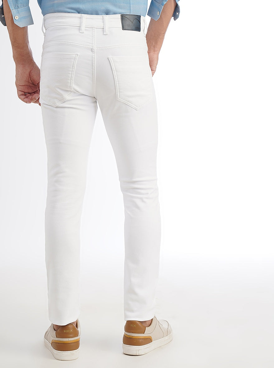 White Washed Slim Fit Jeans | JadeBlue