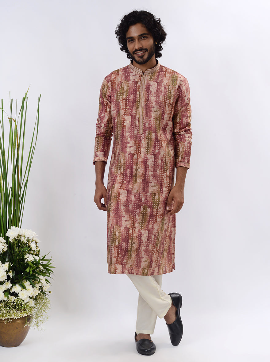 Brown Kurta Pajama | Azania