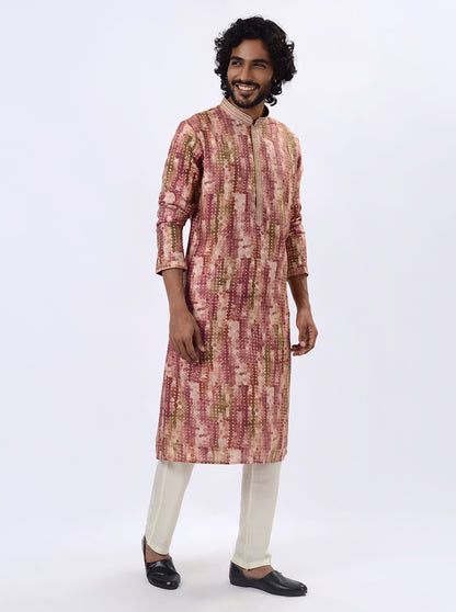 Brown Kurta Pajama | Azania